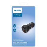 Cargador de Coche Philips DLP2521/ 2xUSB/ 36W