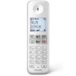 Teléfono Inalámbrico Philips D2501W/34/ Blanco