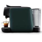 Cafetera de Cápsulas Philips L'Or Barista Sublime LM 9012/90/ Compatible cápsulas Nespresso y L'OR/ Verde y Gris