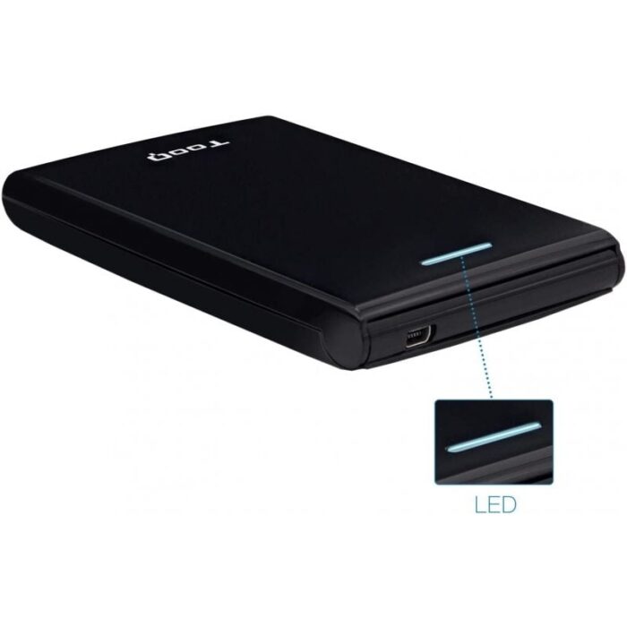 Caja Externa para Disco Duro de 2.5" TooQ TQE-2526B/ USB 3.1