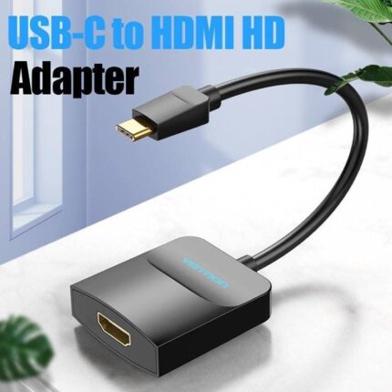 Adaptador Vention TDCBB/ USB Tipo-C Macho - HDMI Hembra