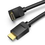 Cable HDMI 2.0 4K Acodado Vention AAQBG/ HDMI Macho - HDMI Macho/ 1.5m/ Negro