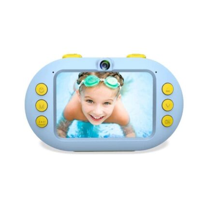 Cámara Digital Deportiva AgfaPhoto Realikids CAM Waterproof/ 16MP/ Azul/ Incluye Tarjeta Micro SD 8GB