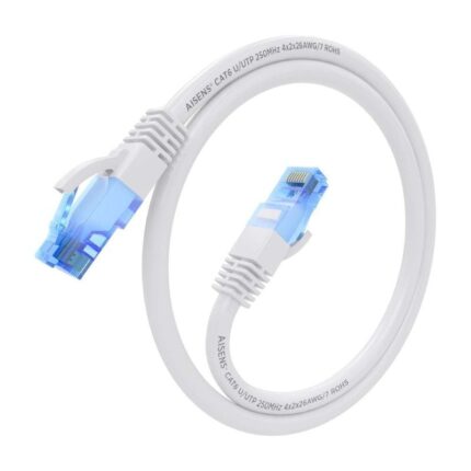 Cable de Red RJ45 AWG26 CCA UTP Aisens A135-0822 Cat.6/ 3m/ Blanco