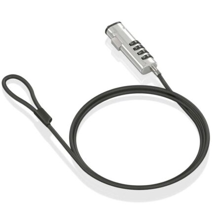 Cable de Seguridad Tipo NANO para Portátiles Aisens ASLK-D50N05-BK/ 1.5m