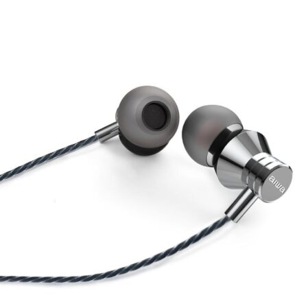 Auriculares Intrauditivos Aiwa ESTM-50SL/ con Micrófono/ Jack 3.5/ Plateados