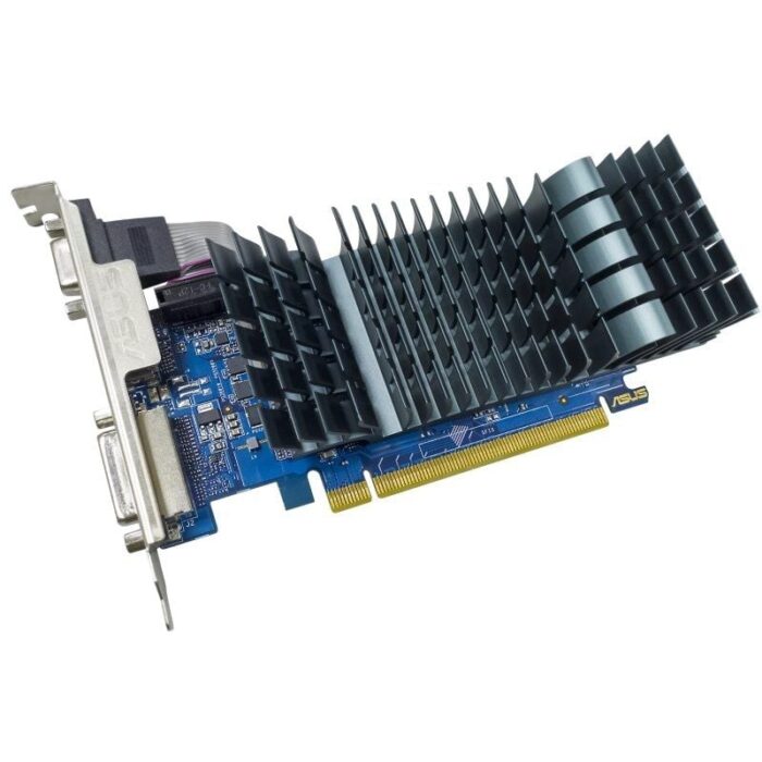 Tarjeta Gráfica Asus GeForce GT 710 SL EVO BRK/ 2GB GDDR5/ Compatible con Perfil Bajo