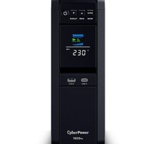 SAI Línea Interactiva Cyberpower CP1600EPFCLCD/ 1600VA-1000W/ 6 Salidas/ Formato Torre