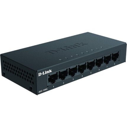 Switch D-Link DGS-108GL 8 Puertos/ RJ-45 10/100/1000