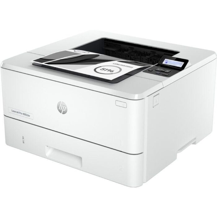 Impresora Láser Monocromo HP Laserjet Pro 4002DW WiFi/ Dúplex/ Blanca