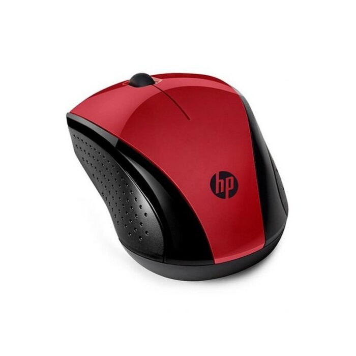 Ratón Inalámbrico HP 220/ Hasta 1600 DPI/ Rojo