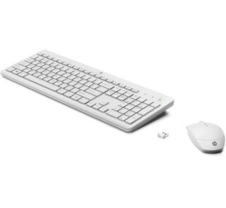 Teclado y Ratón Inalámbricos HP 230/ Blanco