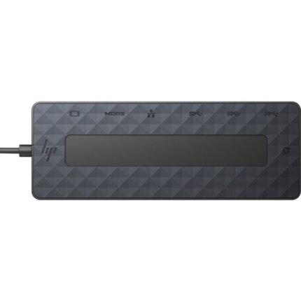 Docking USB Tipo-C HP 50H55AA USB-C/ 2xUSB/ 1xHDMI/ 1xDisplayPort/ 1xRJ45/ 1xUSB Tipo-C PD/ Negro