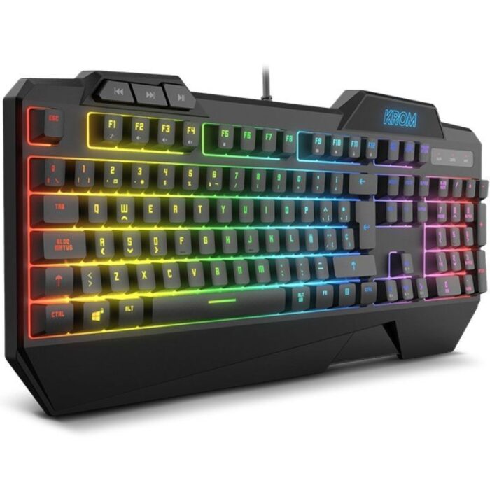 Pack Gaming Krom Krusher/ Teclado SemiMecánico + Ratón