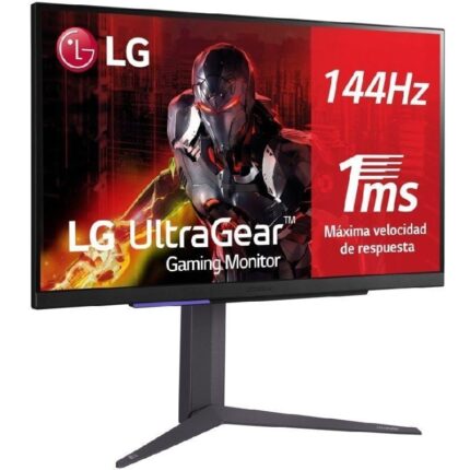 Monitor Gaming LG UltraGear 27GR93U-B 27"/ 4K/ 1ms/ 144Hz/ IPS/ Regulable en altura/ Negro