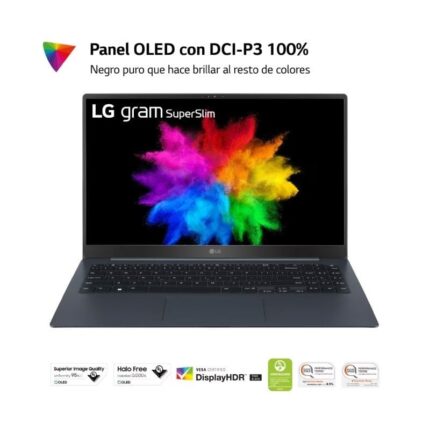 Portátil LG Gram Superslim 15Z90ST-G.AD75B Intel Core Ultra 7-155H/ 32GB/ 512GB SSD/ 15.6"/ Win11