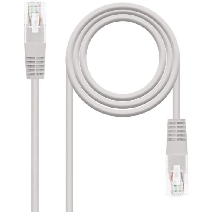 Cable de Red RJ45 UTP Nanocable 10.20.0115 Cat.5/ 15m/ Gris