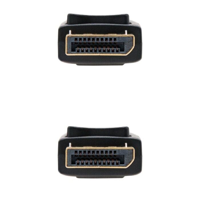 Cable DisplayPort 1.2 4K Nanocable 10.15.2301-L150/ DisplayPort Macho - DisplayPort Macho/ 1.5m/ Negro