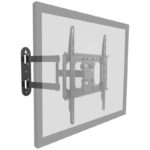 Soporte de Pared Giratorio/ Inclinable/ Nivelable Nox Lite Wall Flex para Monitores y TV de 23-55"/ hasta 30kg