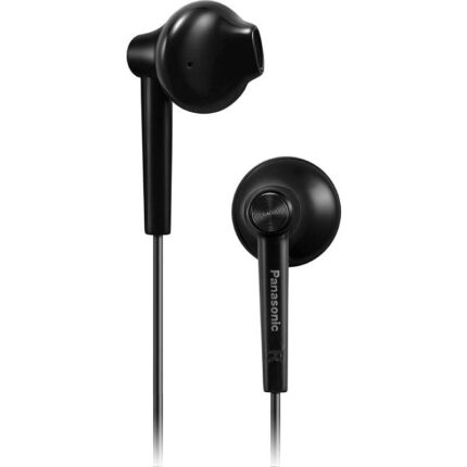 Auriculares Intrauditivos Panasonic RP-TCM55/ con Micrófono/ Jack 3.5/ Negros