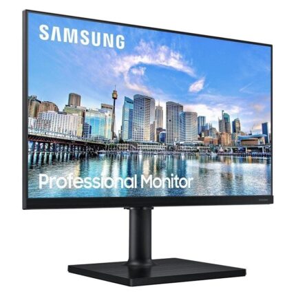 Monitor Profesional Samsung LF27T450FQR 27"/ Full HD/ Regulable en altura/ Negro