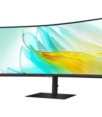 Monitor Profesional Ultraparonámico Curvo Samsung ViewFinity S6 S34C652UAU 34"/ UWQHD/ Multimedia/ Negro