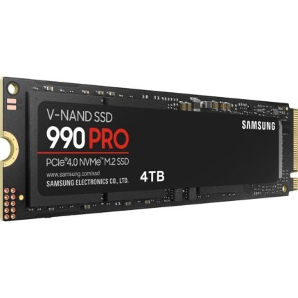 Disco SSD Samsung 990 PRO 4TB/ M.2 2280 PCIe 4.0/ Compatible con PS5 y PC/ Full Capacity