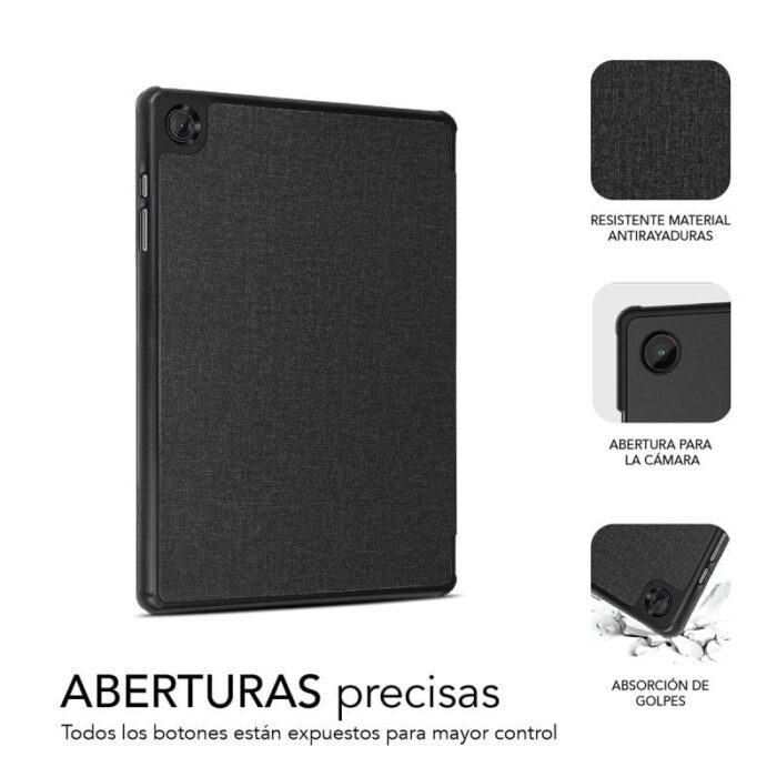 Funda Subblim Shock Case para Tablets Samsung Galaxy Tab A8 X200/X205/ Negra