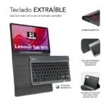 Funda con Teclado Subblim Keytab Pro Bluetooth para Lenovo Tab M11 de 11"/ Negra