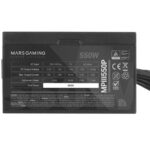 Fuente de Alimentación Mars Gaming MPIII550P/ 550W/ Ventilador 12cm