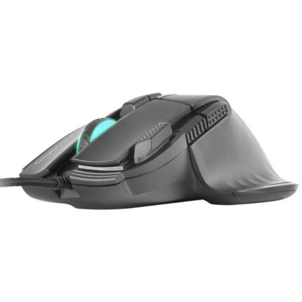 Ratón Gaming Mars Gaming MM-XT/ Hasta 12800DPI/ Negro