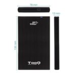 Caja Externa para Disco Duro de 2.5" TooQ TQE-2522B/ USB 3.1