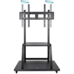 Soporte de Suelo Ajustable con Ruedas TooQ FS20101M-B para TV de 37-100"/ hasta 150kg