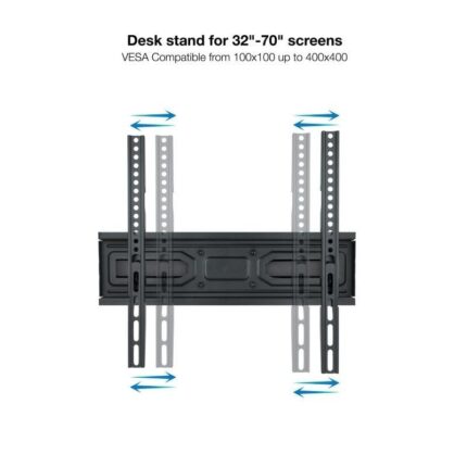 Soporte de Pared Giratorio/ Inclinable/ Nivelable TooQ LP7846TN-B para TV de 32-70"/ hasta 40kg