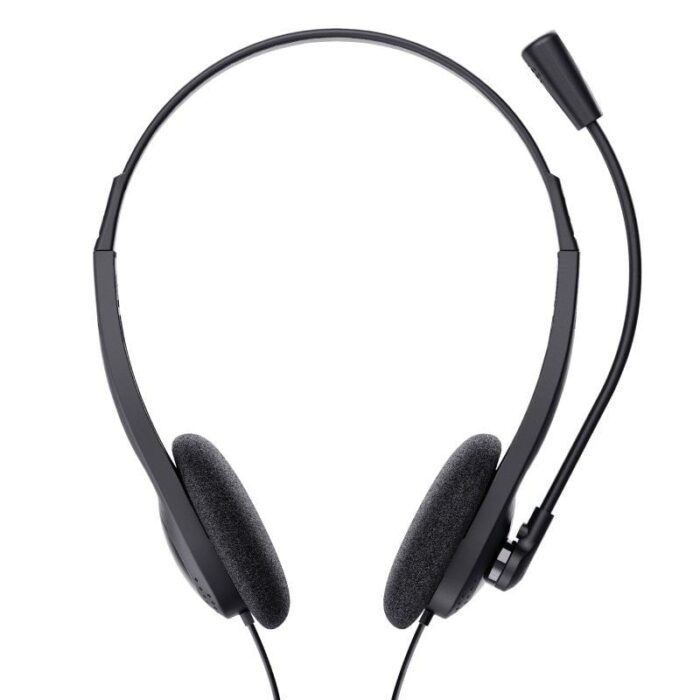 Auriculares Trust Chat Headset 24659/ con Micrófono/ Jack 3.5/ Negros