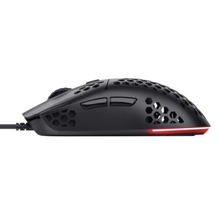 Ratón Gaming Trust Gaming GXT 929 Helox/ Hasta 6400 DPI/ Negro