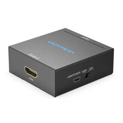 Convertidor RCA a HDMI Vention AEFB0/ RCA Hembra - HDMI Hembra - MiniUSB Hembra