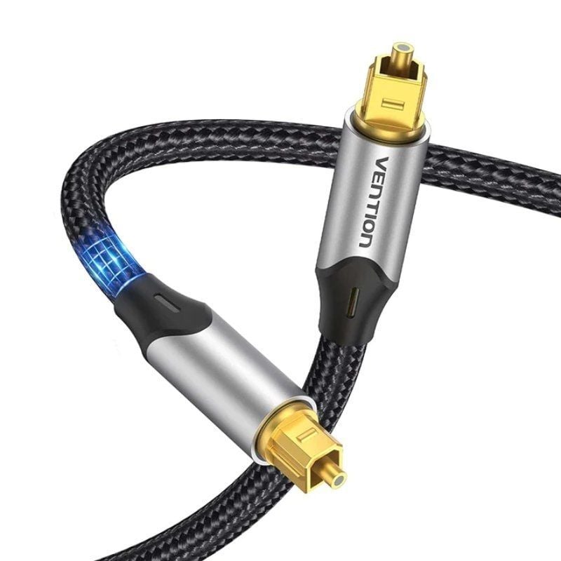 Cable de Audio de Fibra óptica Vention BAVHI/ 3m/ Gris