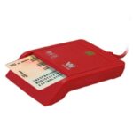 Lector de DNI Woxter PE26-145/ Rojo