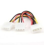 Cable Duplicador Molex 3GO CMOLEXY/ Molex Macho - 2x Molex Hembra