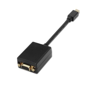 Conversor Aisens A125-0135/ Mini DisplayPort Macho - VGA Hembra