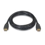 Cable HDMI 2.0 4K Aisens A120-0119/ HDMI Macho - HDMI Macho/ Hasta 10W/ 2250Mbps/ 1m/ Certificado/ Negro