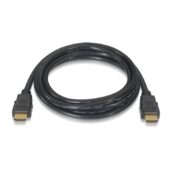 Cable HDMI 2.0 4K Aisens A120-0372/ HDMI Macho - HDMI Macho/ Hasta 10W/ 2250Mbps/ 10m/ Negro