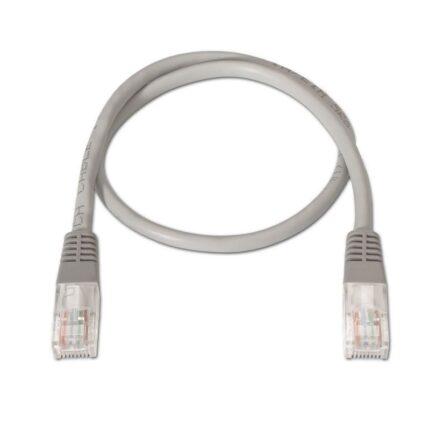 Cable de Red RJ45 UTP Aisens A133-0176 Cat.5e/ 50cm/ Gris