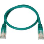 Cable de Red RJ45 UTP Aisens A135-0245 Cat.6/ 50cm/ Verde