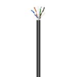 Bobina de Cable RJ45 para Exteriores FTP AWG24 Aisens A135-0673 Cat.6/ 100m/ Impermeable/ Negro