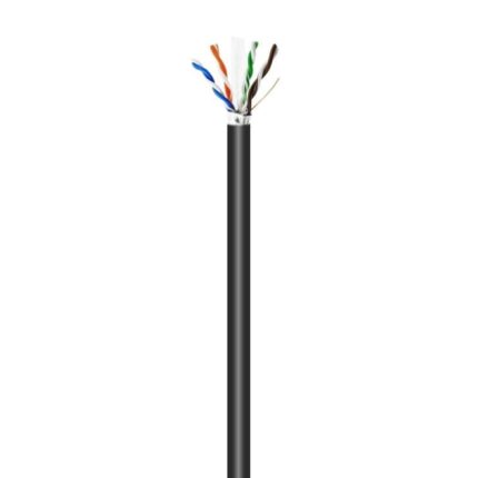 Bobina de Cable RJ45 para Exteriores FTP AWG24 Aisens A135-0674 Cat.6/ 305m/ Impermeable/ Negro