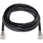 Cable de Teléfono RJ11 6P4C Aisens A143-0319/ 2m/ Negro