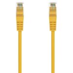 Cable de Red RJ45 AWG24 UTP Aisens A145-0565 Cat.6A/ LSZH/ 50cm/ Amarillo