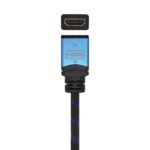 Cable Alargador HDMI Aisens A120-0452/ HDMI Macho - HDMI Hembra/ 1m/ Negro/ Azul